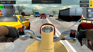 Moto Tráfego Rider screenshot 1