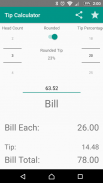 Tip Calculator (Free, No Ads) screenshot 1