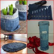 Recycled Jeans Craft Ideas screenshot 7