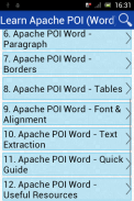 Learn Apache POI Word screenshot 0