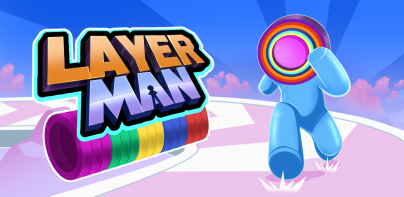 Layer Man 3D: Corre y Recoge