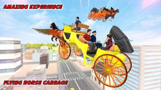 Flying Horse Buggy Taxi Drive screenshot 0