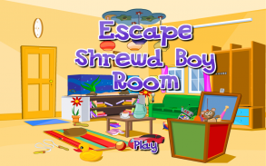 Escape Game-Shrewd Boy Room screenshot 0