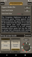 The Forgotten Nightmare Text Adventure Game screenshot 17