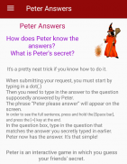 Peter Answers screenshot 0