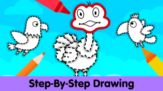 Kids Drawing & Colouring Pages screenshot 0