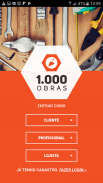 1.000 Obras | O app da reforma e construção screenshot 1