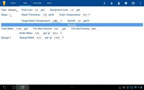 Wort Homebrew Calculator screenshot 2