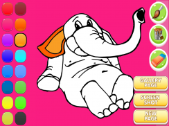 elefante libro da colorare screenshot 10