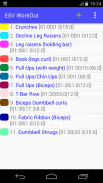 ESV Workout Organizer Lite screenshot 4