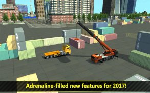 Construção & Crane SIM 2017 screenshot 1