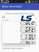 Motor drive faults screenshot 0