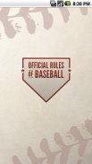 Official Rules of Baseball screenshot 0