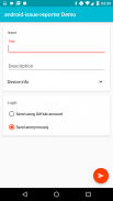 Demo android-issue-reporter screenshot 0