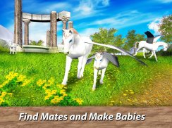 🦄🌈❤️ Pegasus Simulator: Flying 🐎 Horse Survival screenshot 11