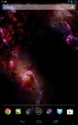 Space Galaxy Live Wallpaper screenshot 4