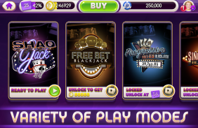 myVEGAS Blackjack 21 - Jeu de cartes gratuit screenshot 5