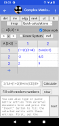 Complex Number & Matrix Calc screenshot 1