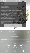 Walkman Lyrics Extension Pesquisa de Letras screenshot 2