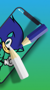 soni coloring the hedgehog adventures screenshot 4