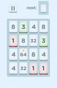 Fours - Number Matching Game screenshot 2