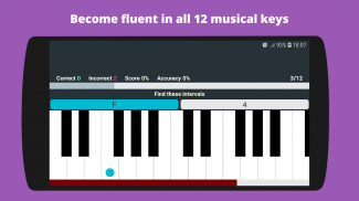 Jazz Piano Interval Trainer screenshot 2