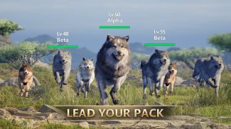 Wolf Game: Wild Animal Wars screenshot 0