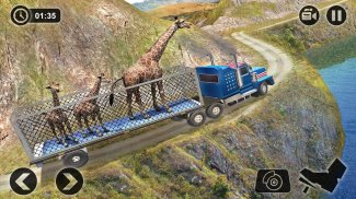 Tài xế xe tải động vật hoang dã Offroad 2019 screenshot 14