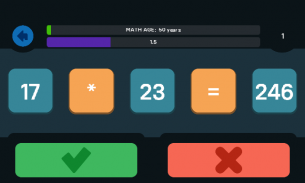 Math Age (Check your mathematical agility) screenshot 6