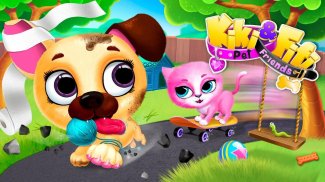 Kiki & Fifi Pet Friends - Virtual Cat & Dog Care screenshot 2
