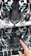 Fierce Tiger Eyes Keyboard Theme screenshot 2