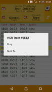 Chinsoft THSR Timetable screenshot 5