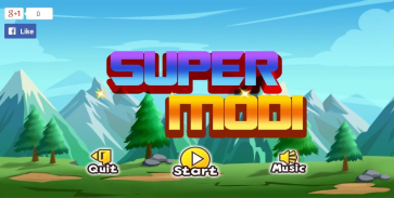 Super Modi - super run classic screenshot 0