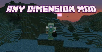 Dimension Mod for MCPE screenshot 0