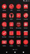 Bright Red Icon Pack screenshot 1