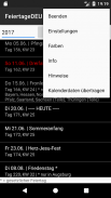 FeiertageDEU screenshot 1