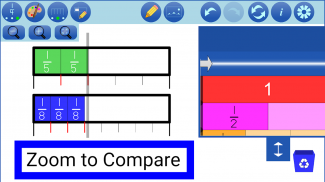 Fraction Strips by mathies screenshot 12