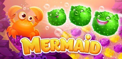 Mermaid - treasure match-3