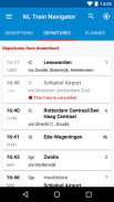 NL Train Navigator - Niederländischer Zugplaner screenshot 1