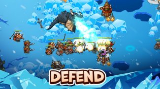 Crazy Defense Heroes: Defesa de Torre TD screenshot 2