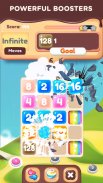 Cubi Land - Relaxing 2048 Puzzle Brain Teaser Game screenshot 0