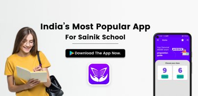 Sainik school exam app