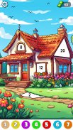 House Coloring Paint by Number screenshot 3