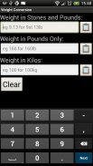 Weight Conversion screenshot 0