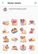 Pugsly The Dog Stickers screenshot 5