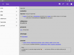 Italian Dictionary - Offline screenshot 7