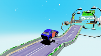 Stunt Car Cartoon Game screenshot 0