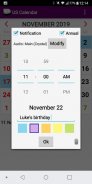 2020 US Calendar with Holidays and Observances screenshot 3