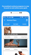 JEFIT Workout Tracker, Weight Lifting, Gym Log App screenshot 1