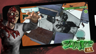 Zombie Augmented Reality Game (AR) screenshot 5